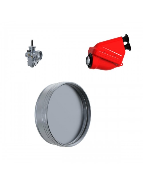 Double couvercle carburateur-filtre