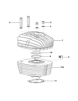 Écrou de culasse percé pour plombage (option) iame