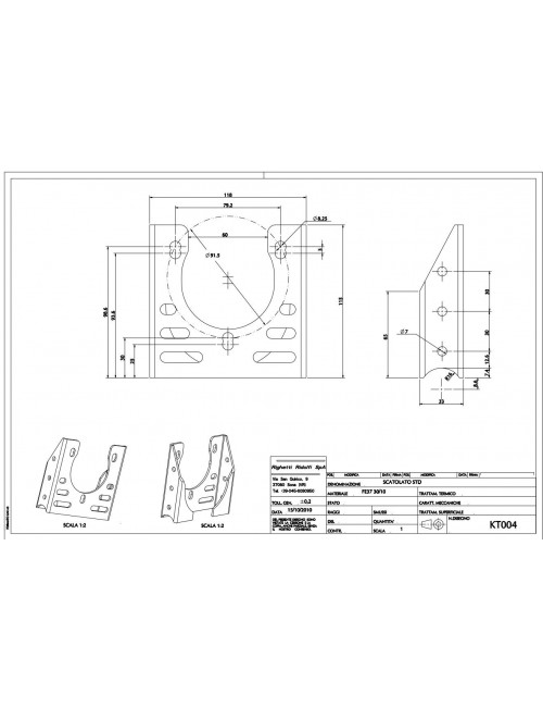 SUPPORT INFÉRIEUR EXTÉRIEUR POUR PALIER