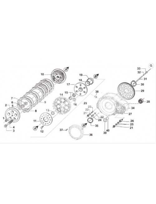 (3) ERGAL TM Clutch Spring Nut