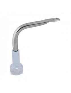 Tube avec courbe pour support d'echappement  