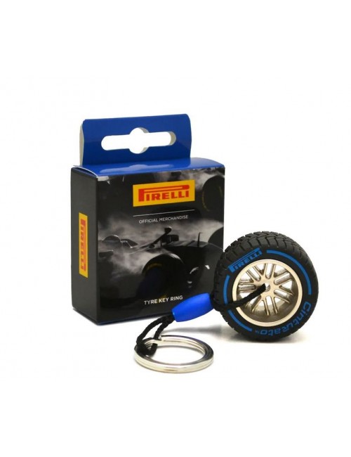 porte cle Pirelli 18 pouce bleu