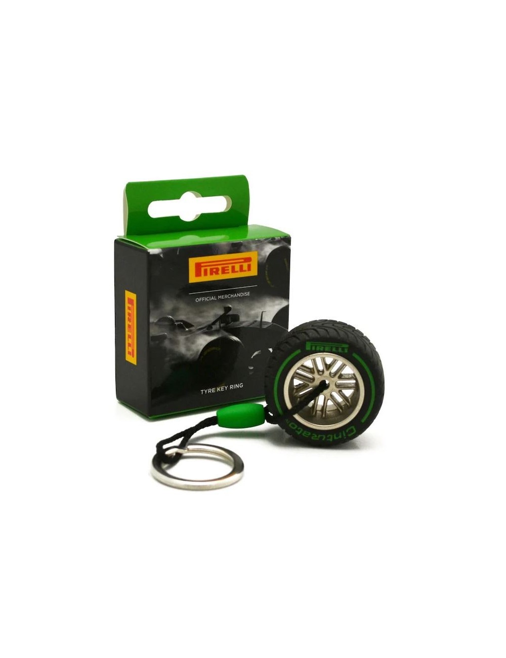 porte cle Pirelli 18 pouce vert porte cle Pirelli 18 pouce vert