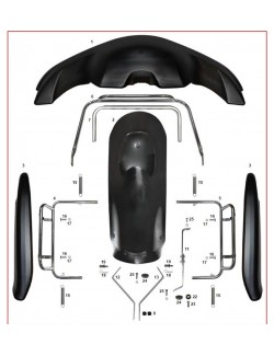 KIT CRG CARROSSERIE 507/508 NOIR COMPLET