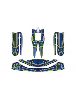KIT DECO COMPLET M10 LANDO  NORRIS OTK au meilleur prix chez Magickart