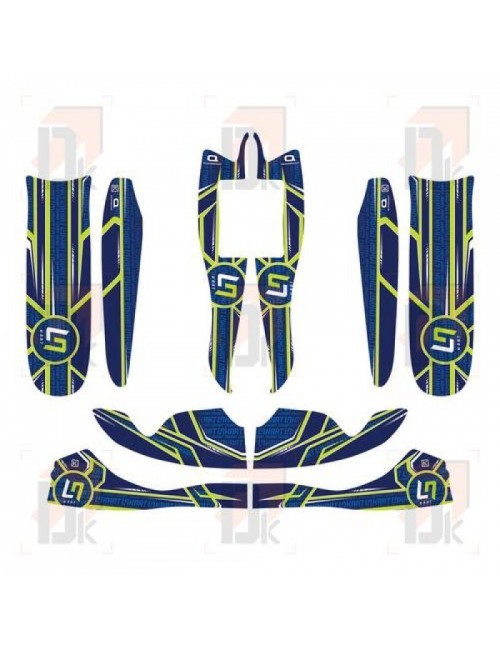 BODYWORK GRAPHIC KIT OTK - LN KART (M8)