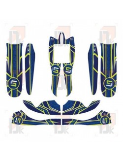 BODYWORK GRAPHIC KIT OTK - LN KART (M8)