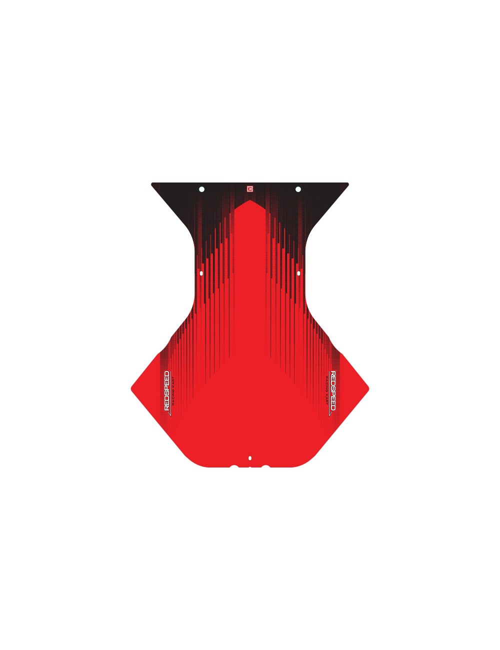 KIT DECO PLANCHER REDSPEED ROUGE/NOIR OTK KIT DECO PLANCHER REDSPEED ROUGE/NOIR OTK