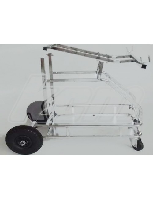 CHARIOT TECKART CHROME ROTATIF
