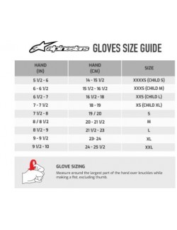 GANTS KARTING ALPINESTARS TECH 1 K-RACE V2 VERTICAL