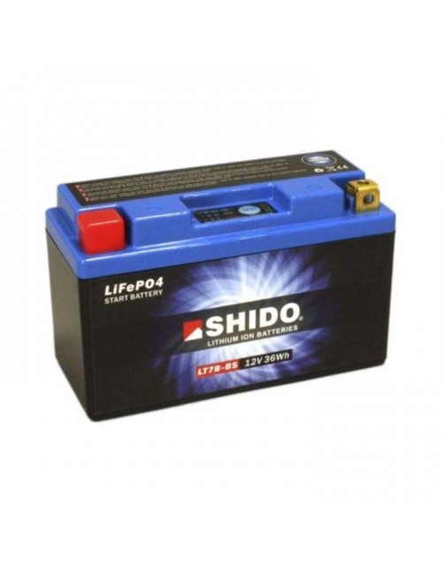 BATTERIE SHIDO LITHIUM YT7B-BS