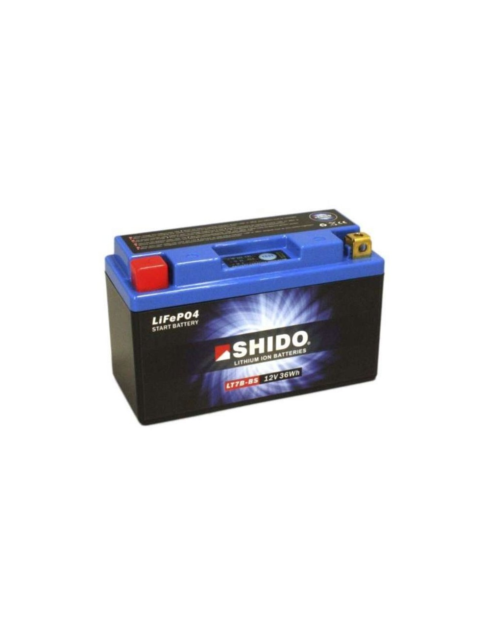 BATTERIE SHIDO LITHIUM YT7B-BS