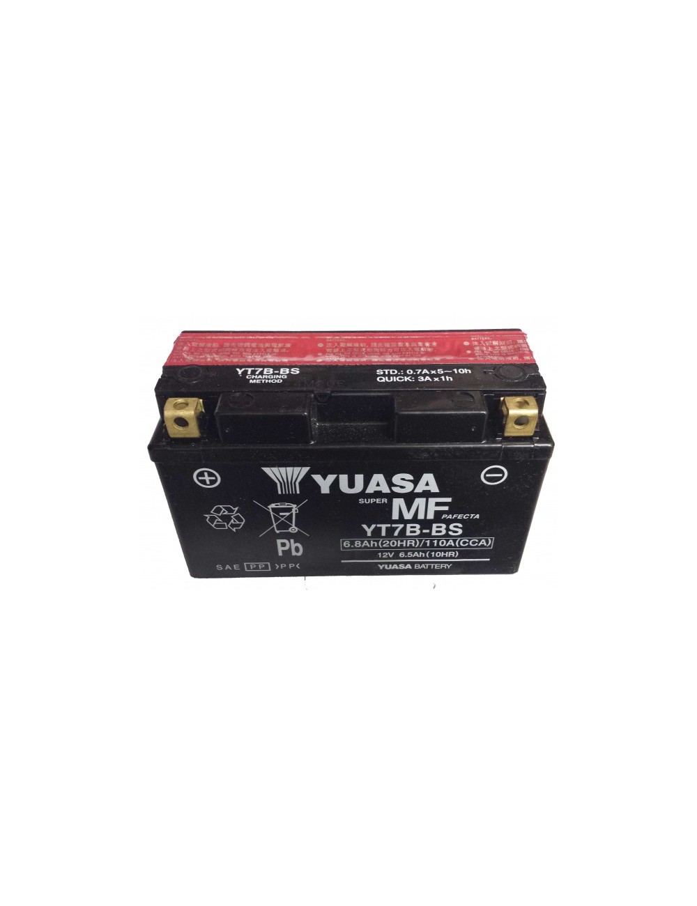 BATTERIE YUASA ACIDE SEPARE YT7B.BS BATTERIE YUASA ACIDE SEPARE YT7B.BS