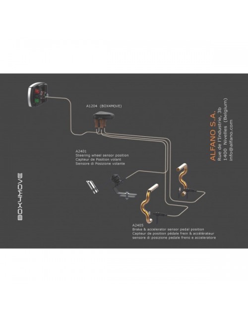 ALFANO BOX 4 MOVE POUR ALFANO 6 ET ACCESSOIRES MOUVEMENT