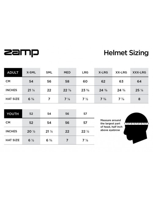 Zamp helmet  RZ 70E Switch-MAGICKART