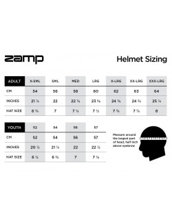 Zamp helmet  RZ 70E Switch-MAGICKART