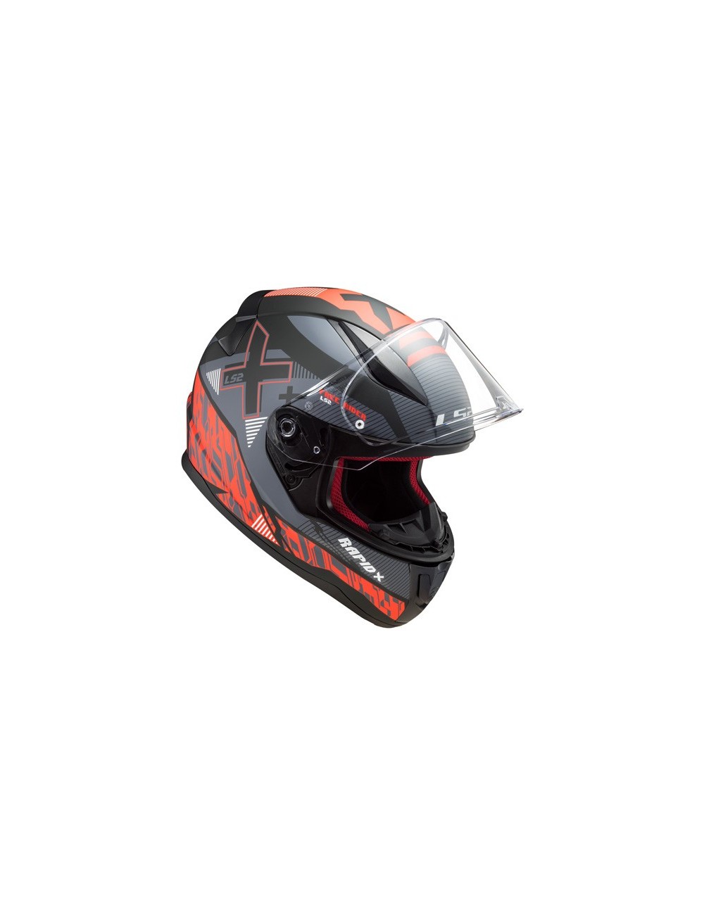 casque LS2 XTREET noir matt/rouge casque LS2 XTREET noir matt/rouge