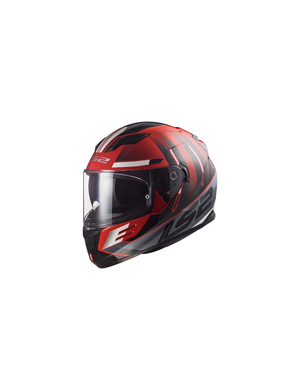 Casque LS2 SHADOW noir/blanc/rouge Casque LS2 SHADOW noir/blanc/rouge