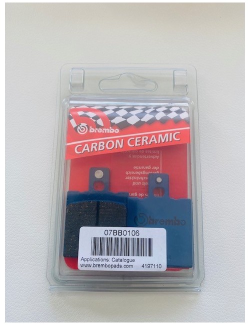 Plaquette Brembo kart