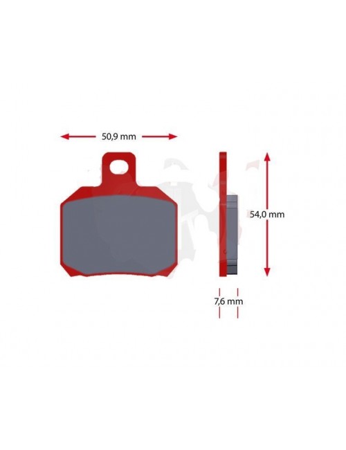 Plaquettes BREMBO SINTER