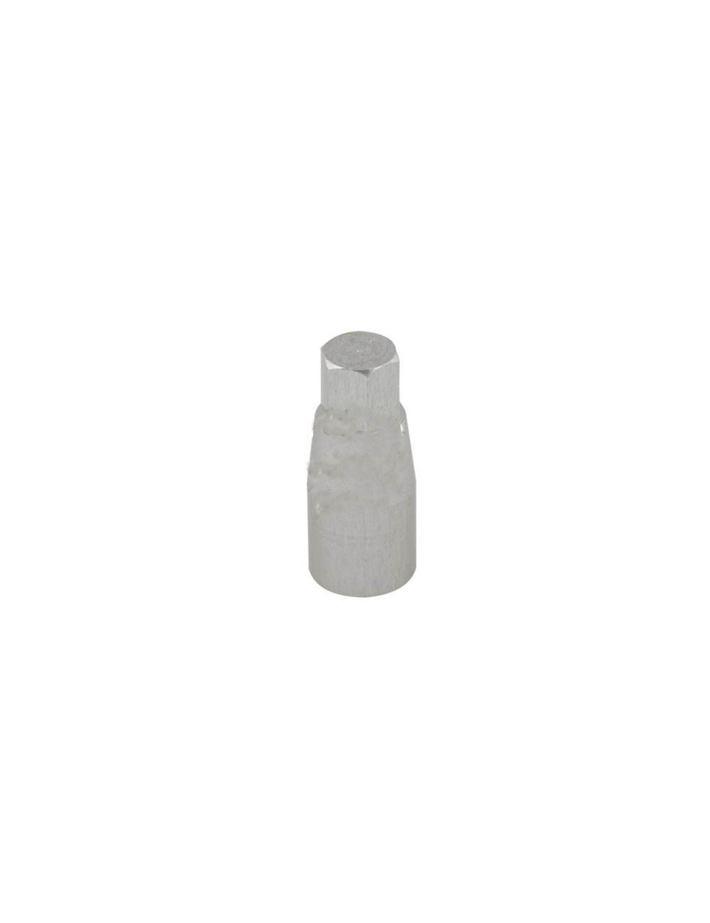 ECROU CYLINDRIQUE M8, EXAGONE 10mm, EN ALUMINIUM ANODISE ECROU CYLINDRIQUE M8, EXAGONE 10mm, EN ALUMINIUM ANODISE