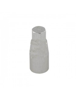 ECROU CYLINDRIQUE M8, EXAGONE 10mm, EN ALUMINIUM ANODISE