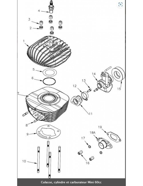 (5) Copper cylinder head...