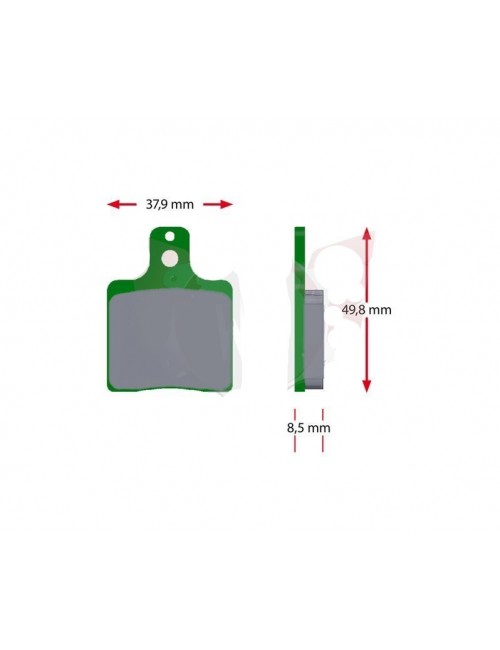 CRG SINTER GREEN BRACKETS SET