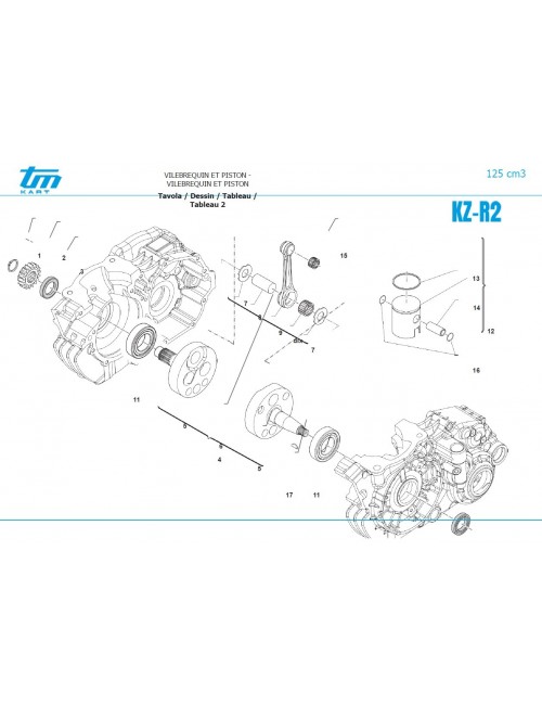 ENGRENAGE PRIMAIRE 18D KZ-R1