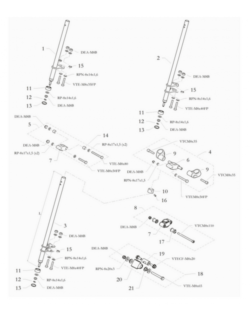 (7) NYLON SUPP. STEERING...