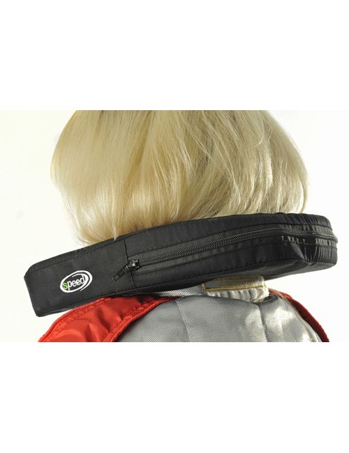 tour de cou noir taille universel 