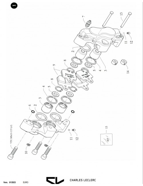 Acheter piston d'étrier BirelArt en ligne-Magickart