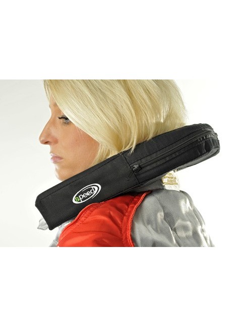 tour de cou noir taille universel 