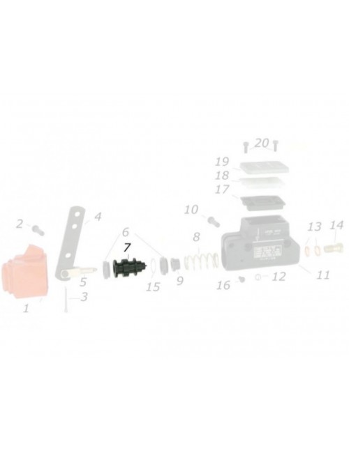 Piston Pompe Frein V05 V04...