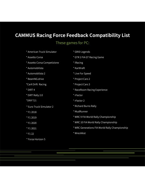 Ensemble CAMMUS C5 pour C5...