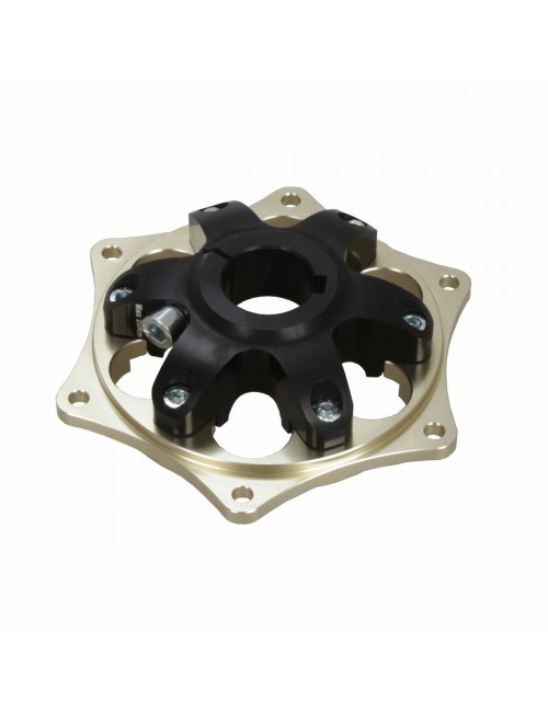 Floating sprocket carrier...