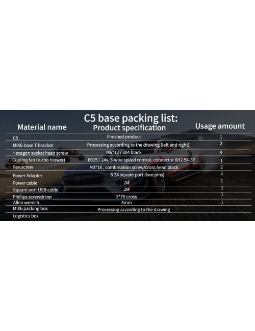 Ensemble CAMMUS C5 pour C5...
