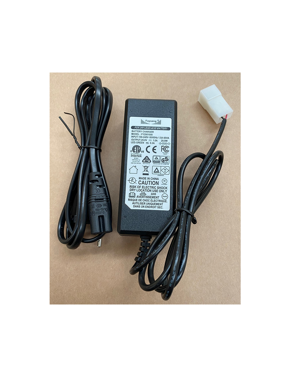 Charger 24V chariot Dalmi-Magickart Charger 24V chariot Dalmi-Magickart