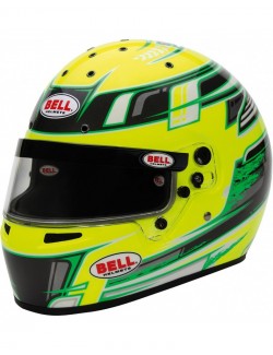 Casque karting Bell KC7-CMR CHAMPION JAUNE-Magickart