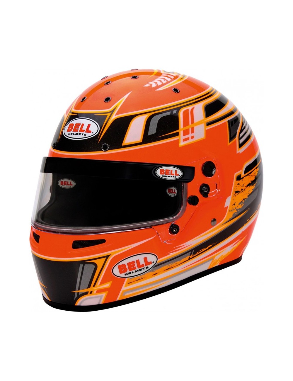 Casque karting Bell KC7-CMR CHAMPION ORANGE- Magickart Casque karting Bell KC7-CMR CHAMPION ORANGE- Magickart