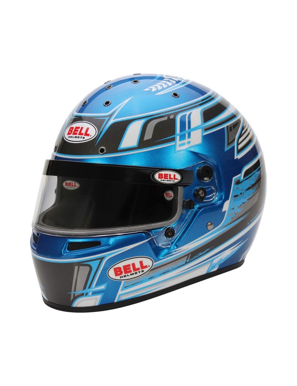 Casque karting Bell KC7-CMR CHAMPION BLEU-Magickart Casque karting Bell KC7-CMR CHAMPION BLEU-Magickart