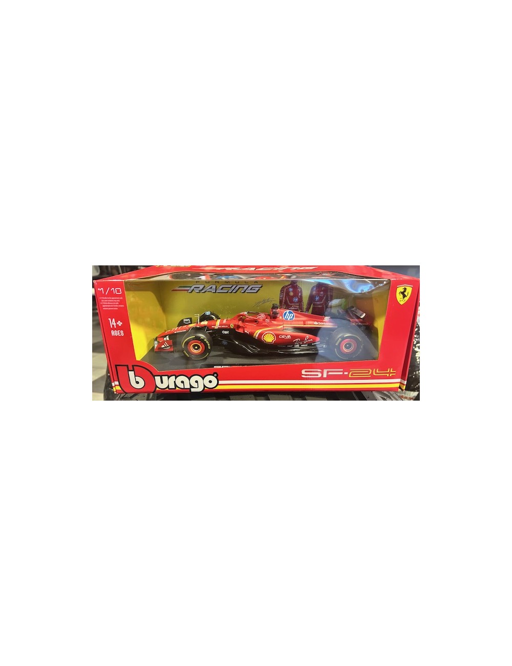 Burago 1/18 F1 SF24 Charles Leclerc 16-Magickart Burago 1/18 F1 SF24 Charles Leclerc 16-Magickart