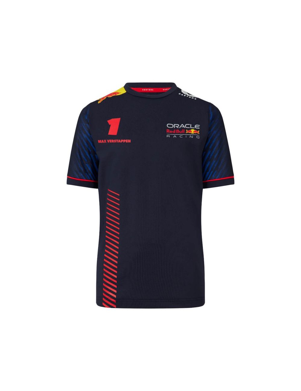 T-shirt Red Bull Castore Replica Max Verstappen Bleu pour enfant-MAGICKART T-shirt Red Bull Castore Replica Max Verstappen Bleu pour enfant-MAGICKART