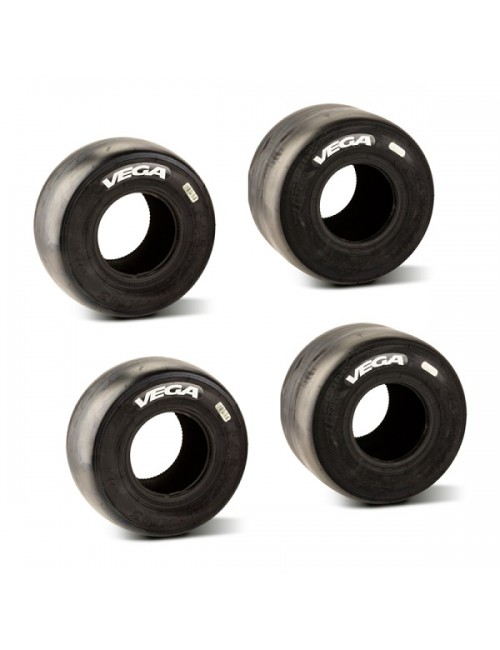 Second choice XM4 Vega tire, ideal for karting at a reduced price