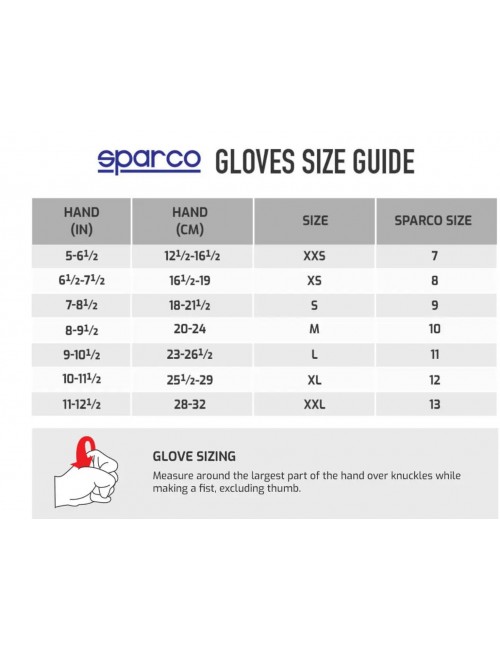 Gants karting Sparco K-Rookie