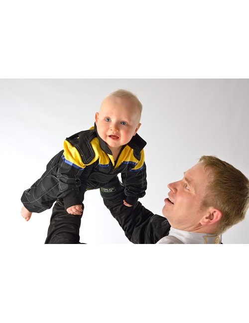 combinaison bebe jaune
