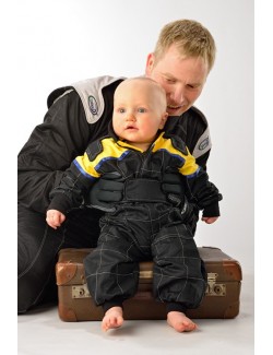 combinaison bebe jaune