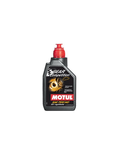 Motul huiles de transmissions Gear Compétition 75W140 en 1L Mo