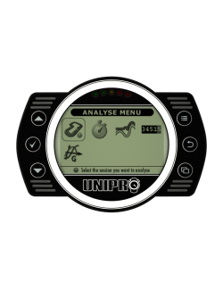 Kit básico UNIGO 6005 com display GPS, preto