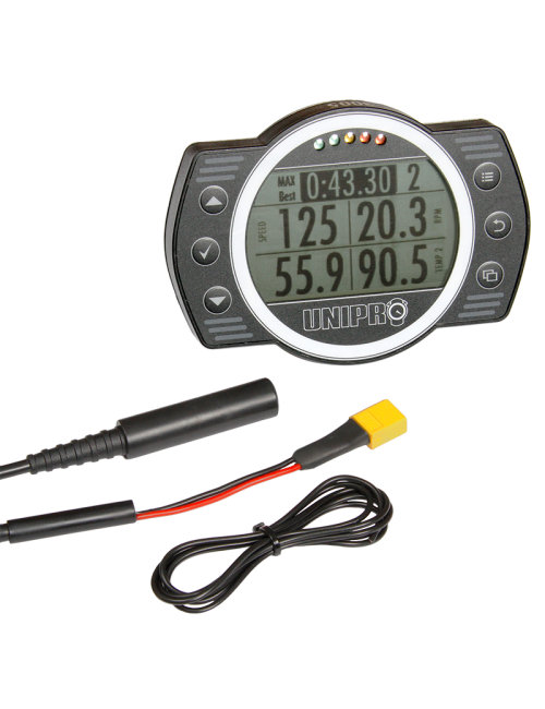 UNIGO 6005 afficheur BASIC KIT avec GPS, noir